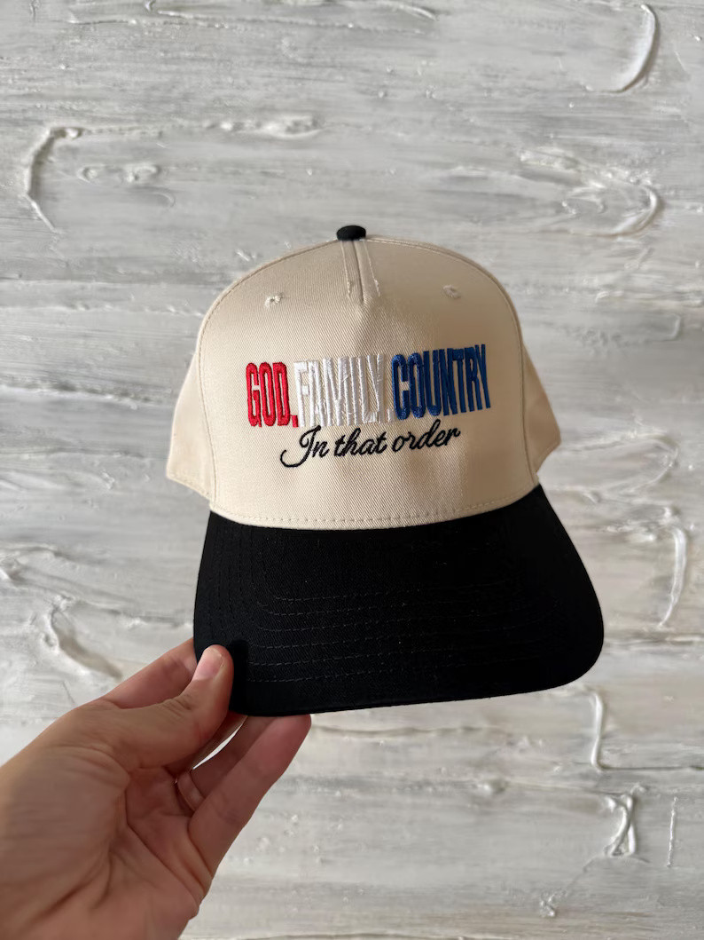 God Family Country Hat Embroidered Patriotic Cap Gifts For Father God Family Country Hat Embroidered Patriotic Cap Gifts For Father