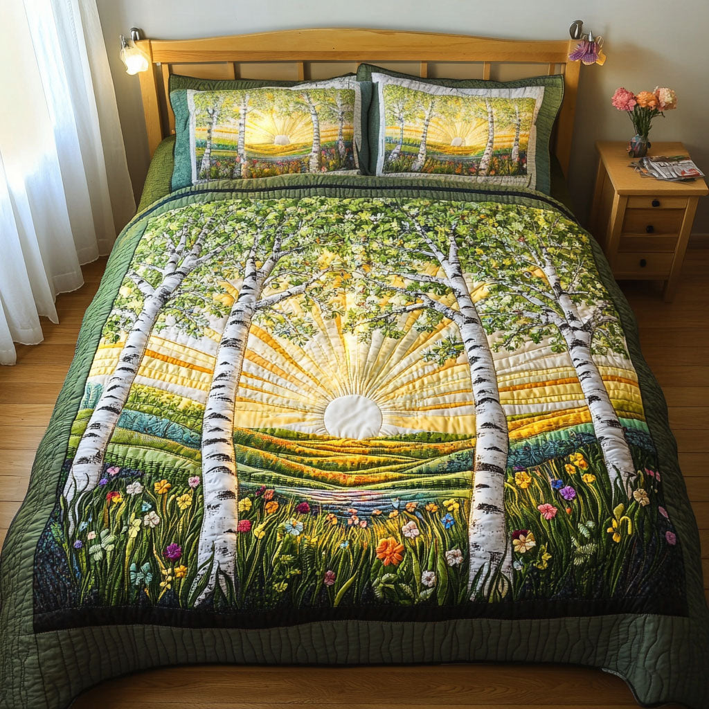 Golden Dawn Quilted Bedding Set Duvet Cover Bedspread Last Minute Gifts For Grandparents Golden Dawn Quilted Bedding Set Duvet Cover Bedspread Last Minute Gifts For Grandparents