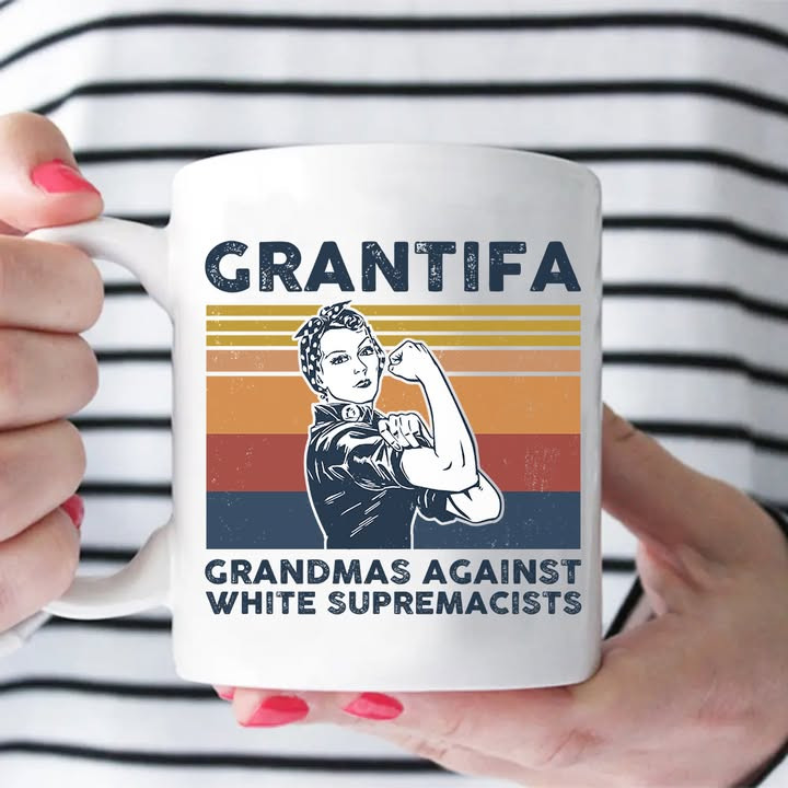 Grantifa Grandmas Against White Supremacist Shirt Anti-Fascist Grandma T-Shirt Feminist Gifts Grantifa Grandmas Against White Supremacist Shirt Anti-Fascist Grandma T-Shirt Feminist Gifts