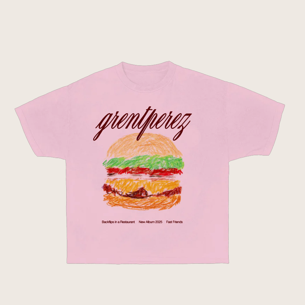 Grentperez Merch Cheeseburger Fast Friends T-Shirt Christmas Presents For Sister