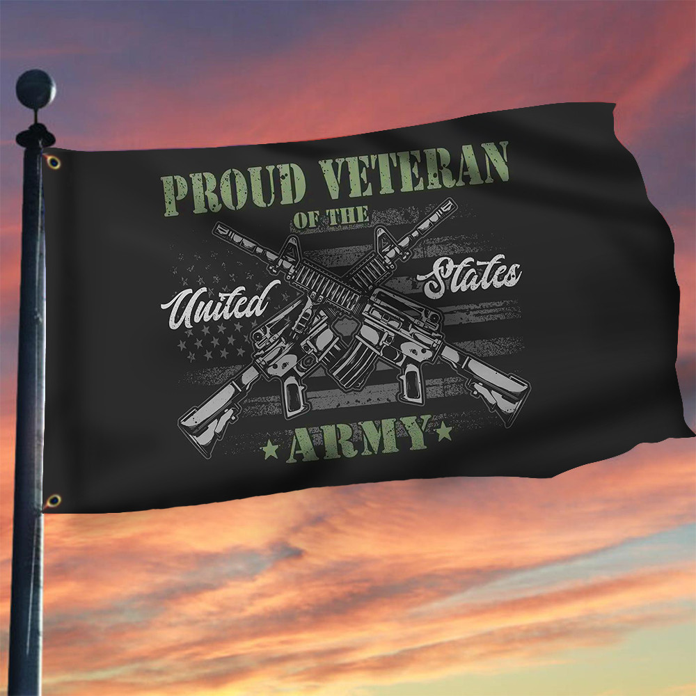Gun Army Veteran Flag Proud Veteran Of The United States Army Flag Indoor Outdoor Decor mk Gun Army Veteran Flag Proud Veteran Of The United States Army Flag Indoor Outdoor Decor mk