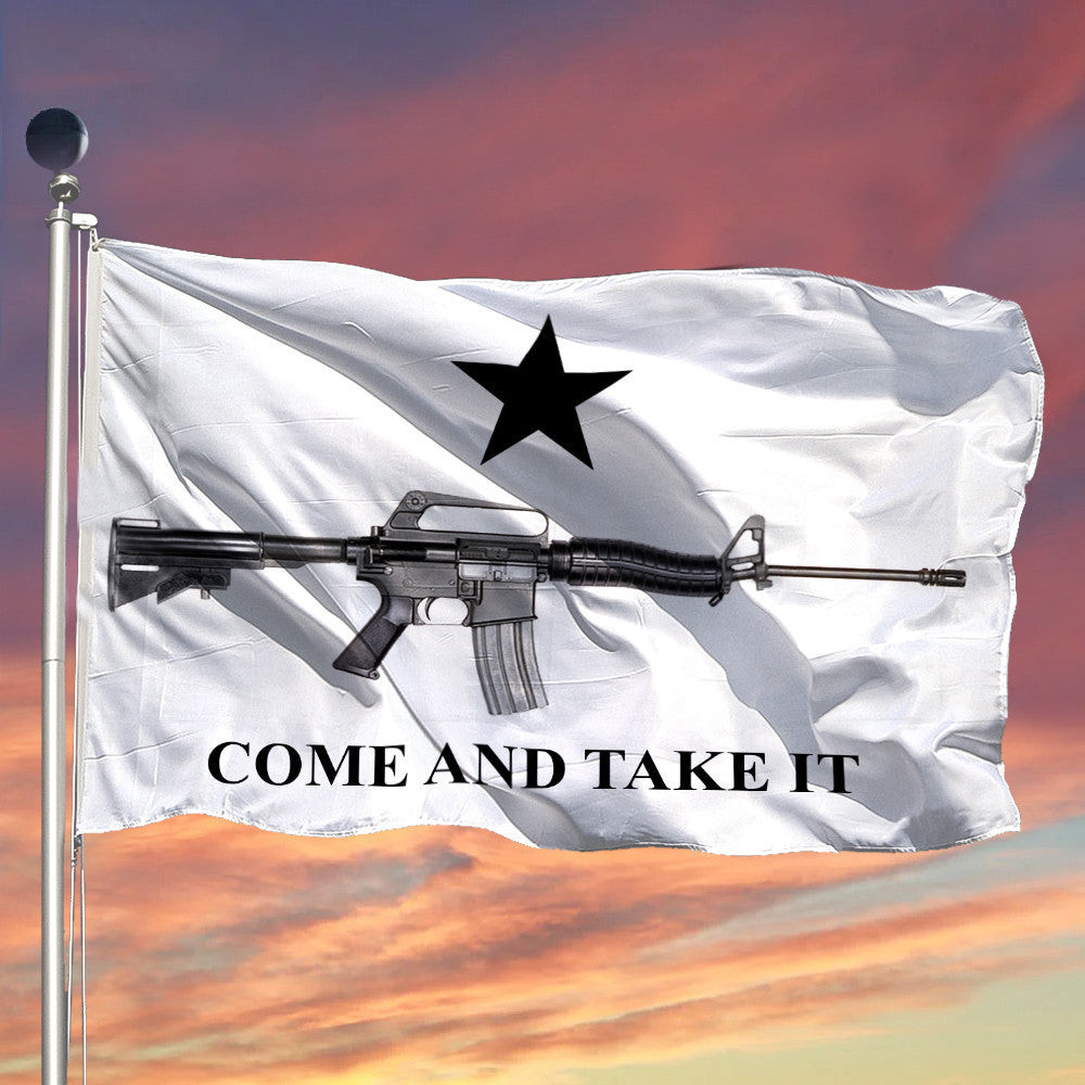 Gun Come And Take It Flag We Stand With Texas Flag For Supporters Gun Come And Take It Flag We Stand With Texas Flag For Supporters