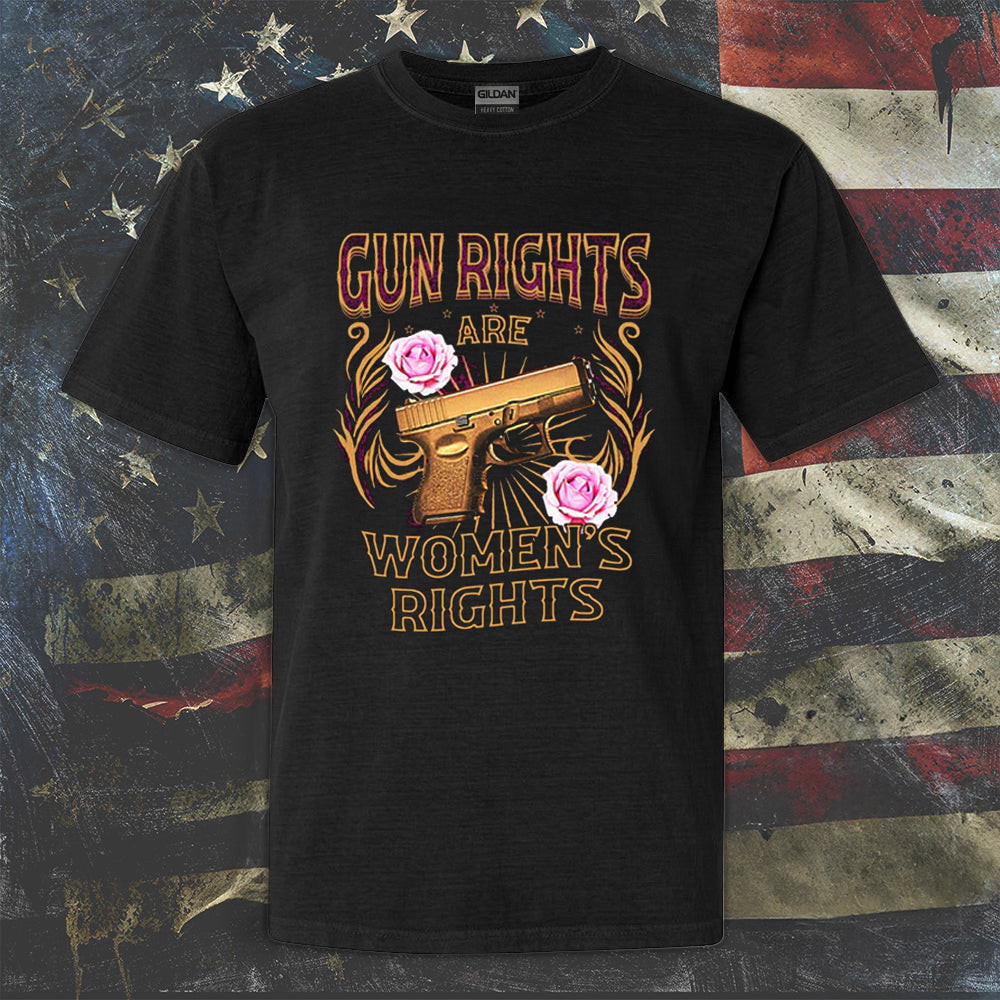 Gun Rights Are Women's Rights Shirt Right To Bear Arms T Shirt Gifts For Ladies Gun Rights Are Women's Rights Shirt Right To Bear Arms T Shirt Gifts For Ladies