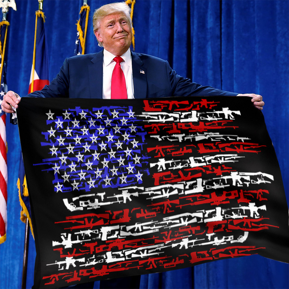 Guns American Flag Pro Gun Rights Patriotic Flag 2nd Amendment Merchandise Guns American Flag Pro Gun Rights Patriotic Flag 2nd Amendment Merchandise