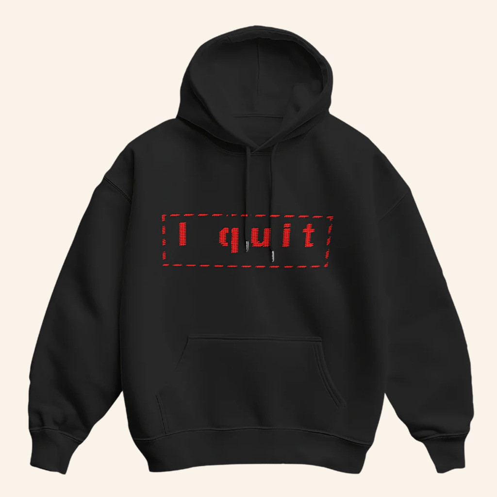 Haim Merch I Quit Black Hoodie Best Christmas Gifts For Husband Haim Merch I Quit Black Hoodie Best Christmas Gifts For Husband