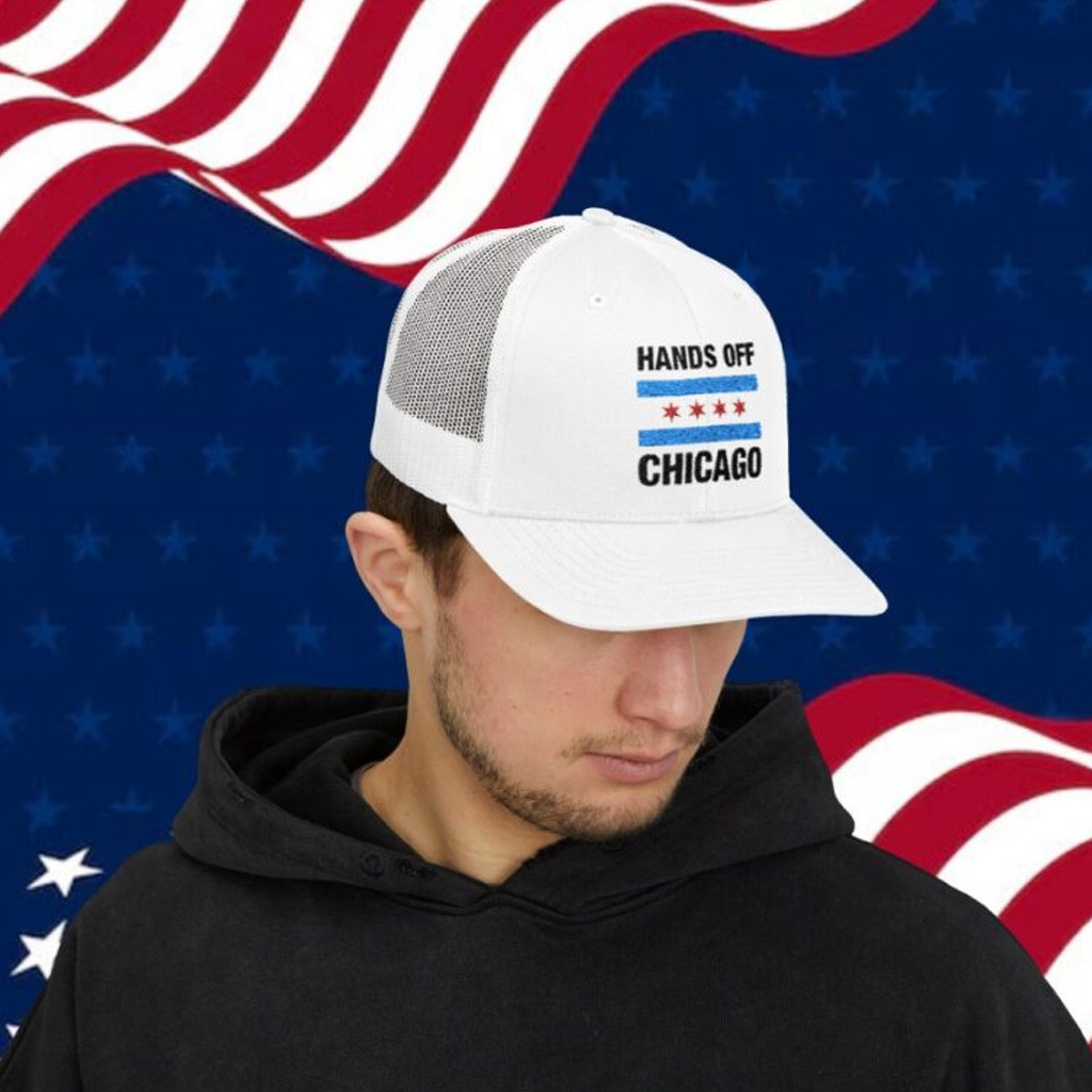 Hands Off Chicago Trucker Hat Hands Off Chicago Trucker Hat