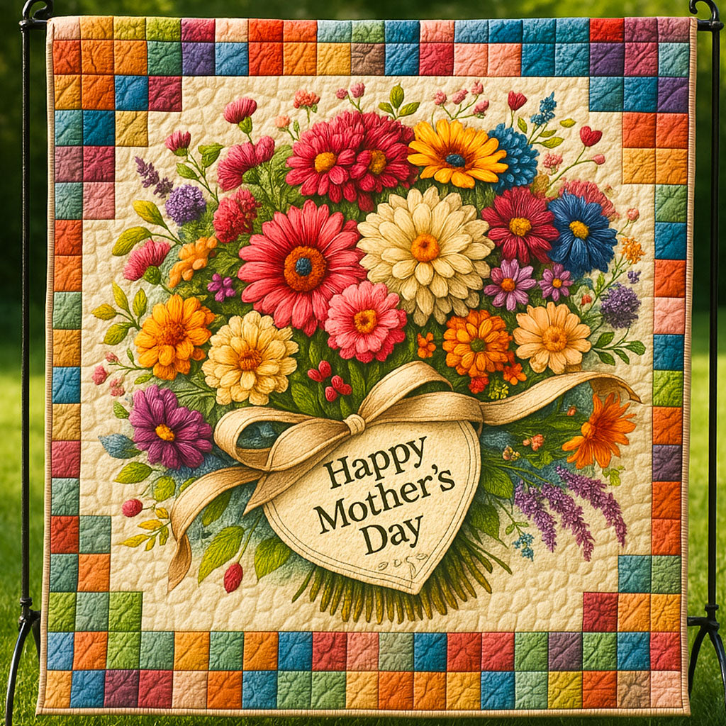 Happy Moments Quilted Blanket Cute Colorful Blanket Womens Christmas Gift Ideas Happy Moments Quilted Blanket Cute Colorful Blanket Womens Christmas Gift Ideas