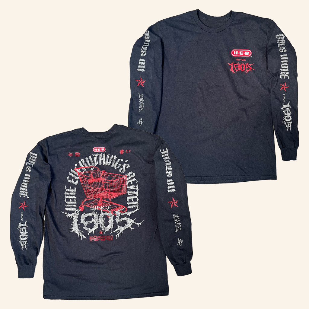 HEB Metal Shirt Where To Buy 2025 Connor Dwyer Designed Fan Merch Gifts For Him Her HEB Metal Shirt Where To Buy 2025 Connor Dwyer Designed Fan Merch Gifts For Him Her