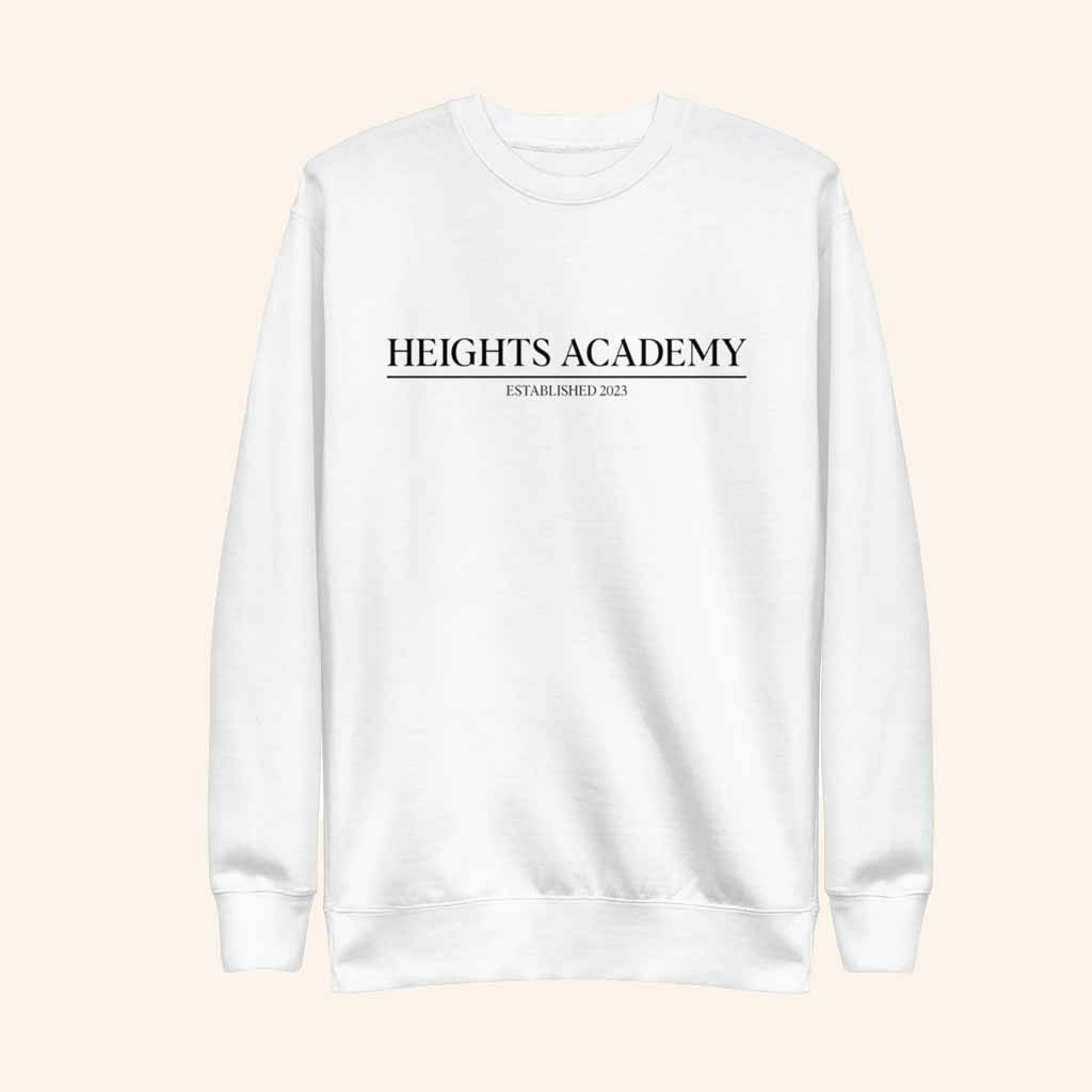 Heights Church Merch Heights Academy Established 2023 Sweatshirt Gifts For Christian Heights Church Merch Heights Academy Established 2023 Sweatshirt Gifts For Christian