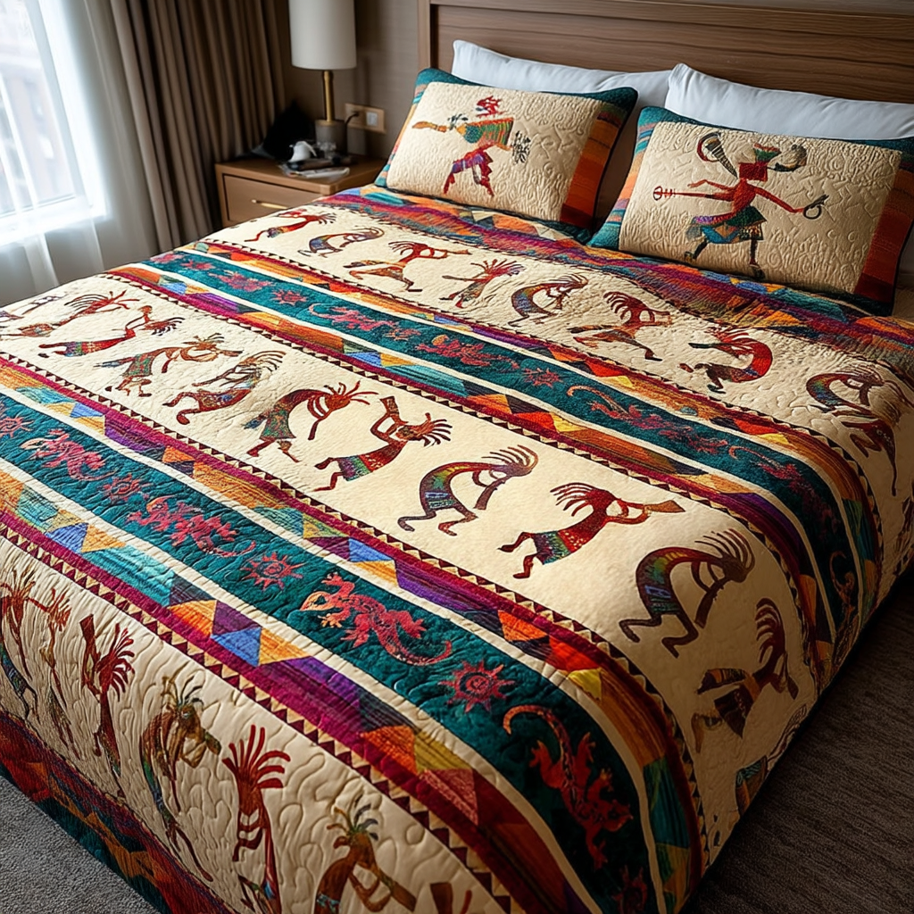 Heritage Winds Quilted Bedding Set Duvet Cover Bed Sheet Set Best Unique Bison Gifts Native