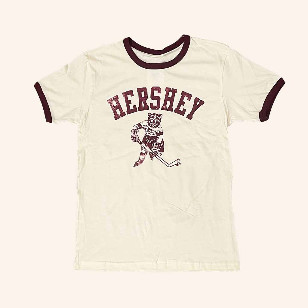 Hershey Bears Merch Skating Bear T-Shirt Best Gifts For Ice Hockey Lovers Hershey Bears Merch Skating Bear T-Shirt Best Gifts For Ice Hockey Lovers