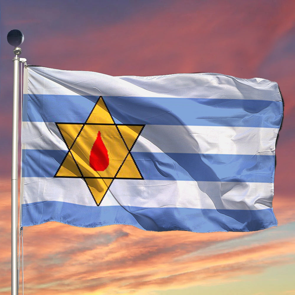 Holocaust Remembrance Day Flag Yom Hashoah Flag Holocaust Memorial Day