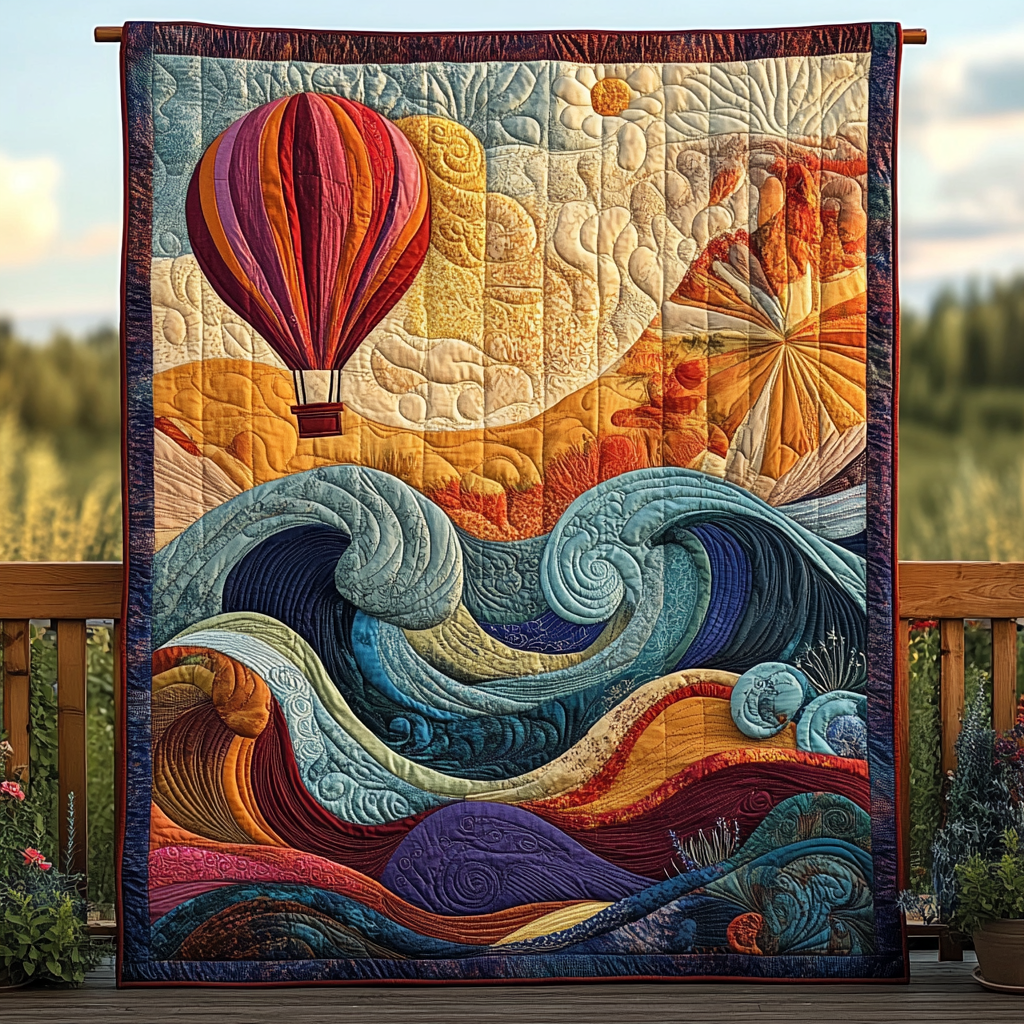 Horizon Embrace Quilted Blanket Cute Throw Blanket Christmas Gifts For Your Mom Horizon Embrace Quilted Blanket Cute Throw Blanket Christmas Gifts For Your Mom