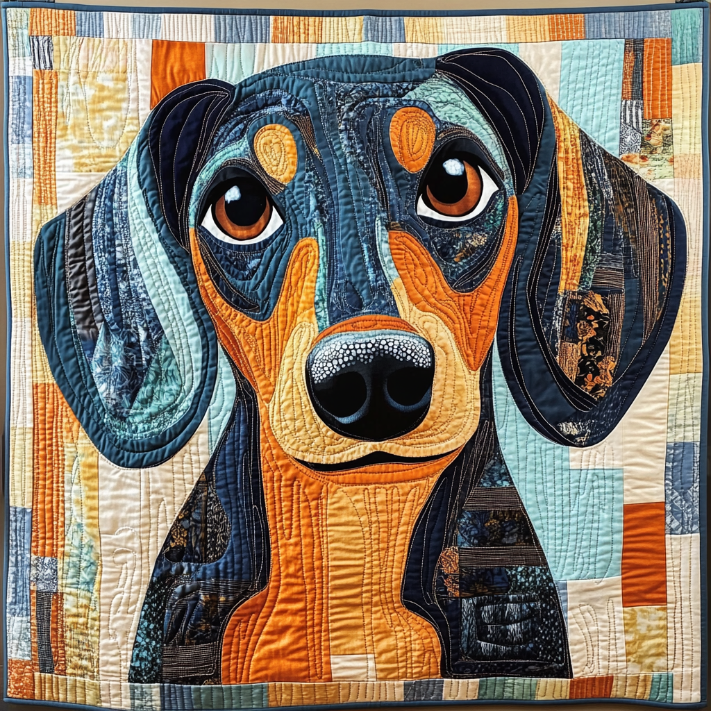 Hound Haven Quilted Blanket Cute Throw Blanket Dachshund Gifts For Christmas Hound Haven Quilted Blanket Cute Throw Blanket Dachshund Gifts For Christmas