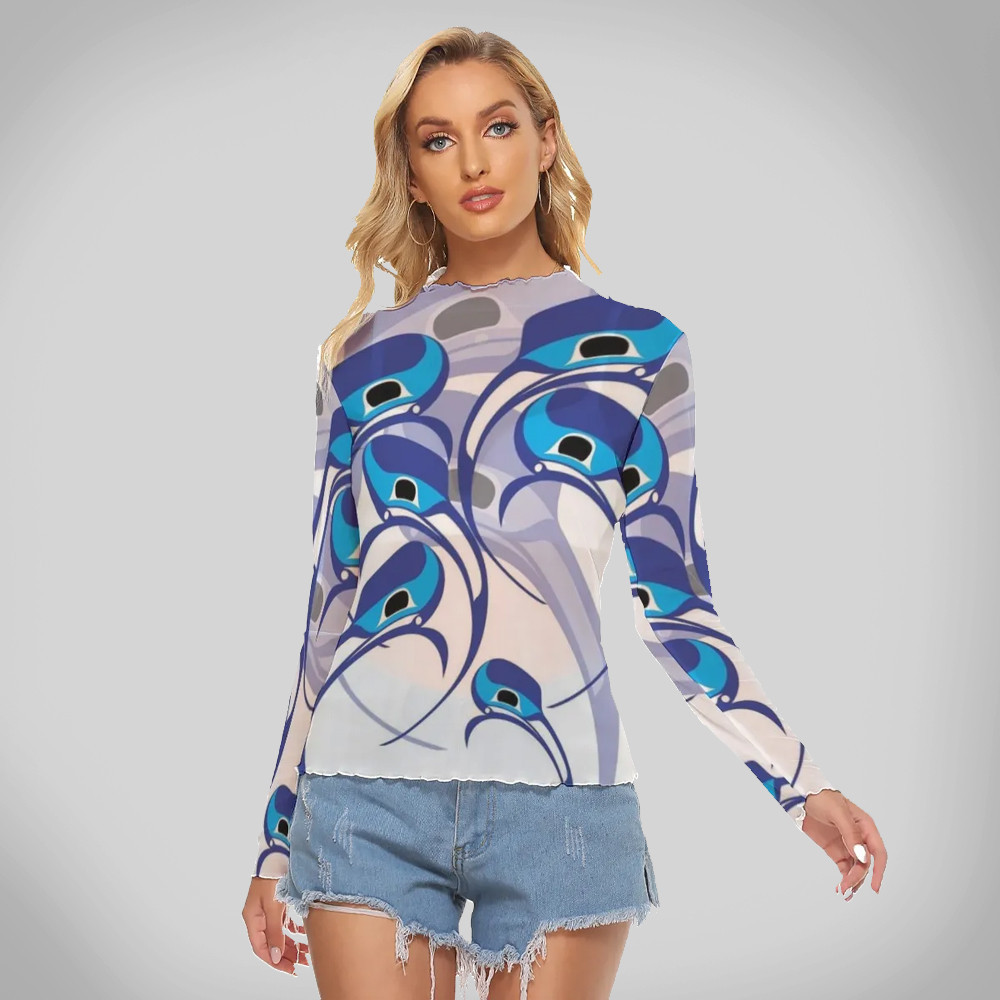 Hummingbird Native American Women's Mesh T-Shirt Women's Clothes Sale Gifts For Her Hummingbird Native American Women's Mesh T-Shirt Women's Clothes Sale Gifts For Her