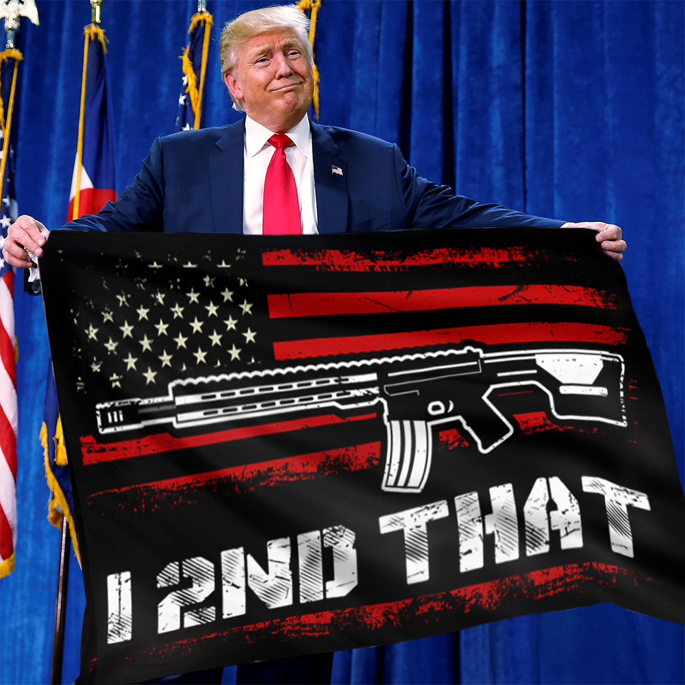 I 2nd That Flag Right To Bear Arms American Flag 2nd Amendment Merchandise Gifts For Gun Lovers