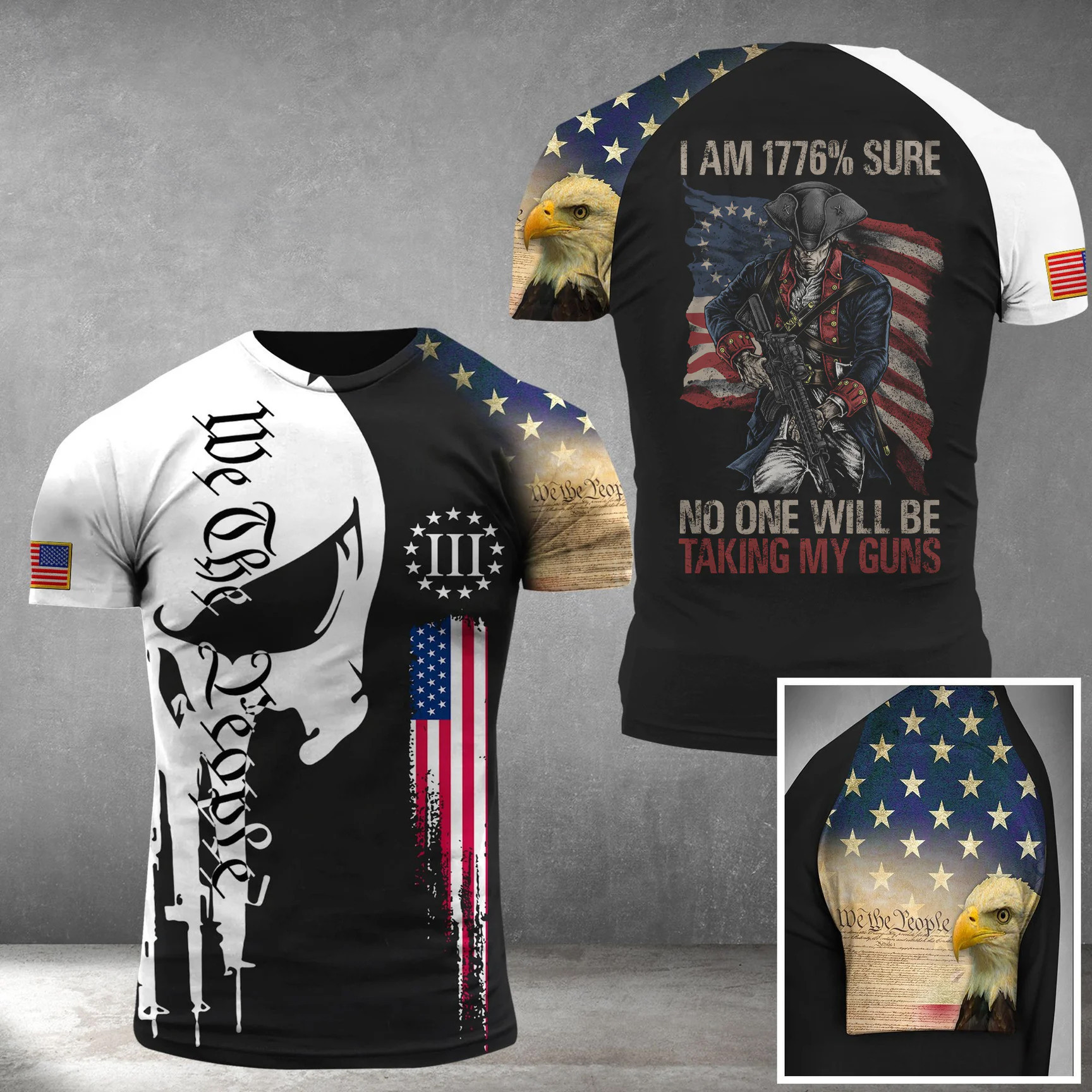 I Am 1776 Sure No One Will Be Talking My Guns T-Shirt 2nd Amendment Shirt For Patriots I Am 1776 Sure No One Will Be Talking My Guns T-Shirt 2nd Amendment Shirt For Patriots