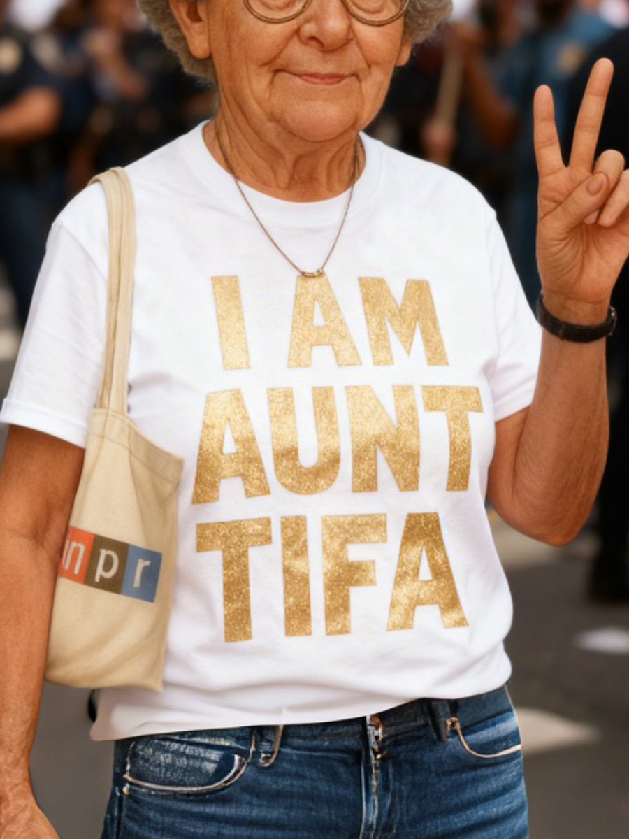 I Am Aunt Tifa Shirt No'Kings 8647 T-Shirt Pro Democracy Merch For Supporters I Am Aunt Tifa Shirt No'Kings 8647 T-Shirt Pro Democracy Merch For Supporters