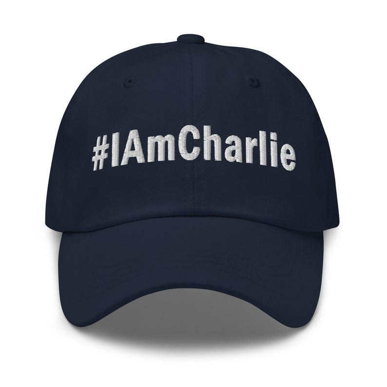 I Am Charlie Hat Embroidered Charlie Kirk Freedom Hat Patriotic Gifts For Supporters I Am Charlie Hat Embroidered Charlie Kirk Freedom Hat Patriotic Gifts For Supporters