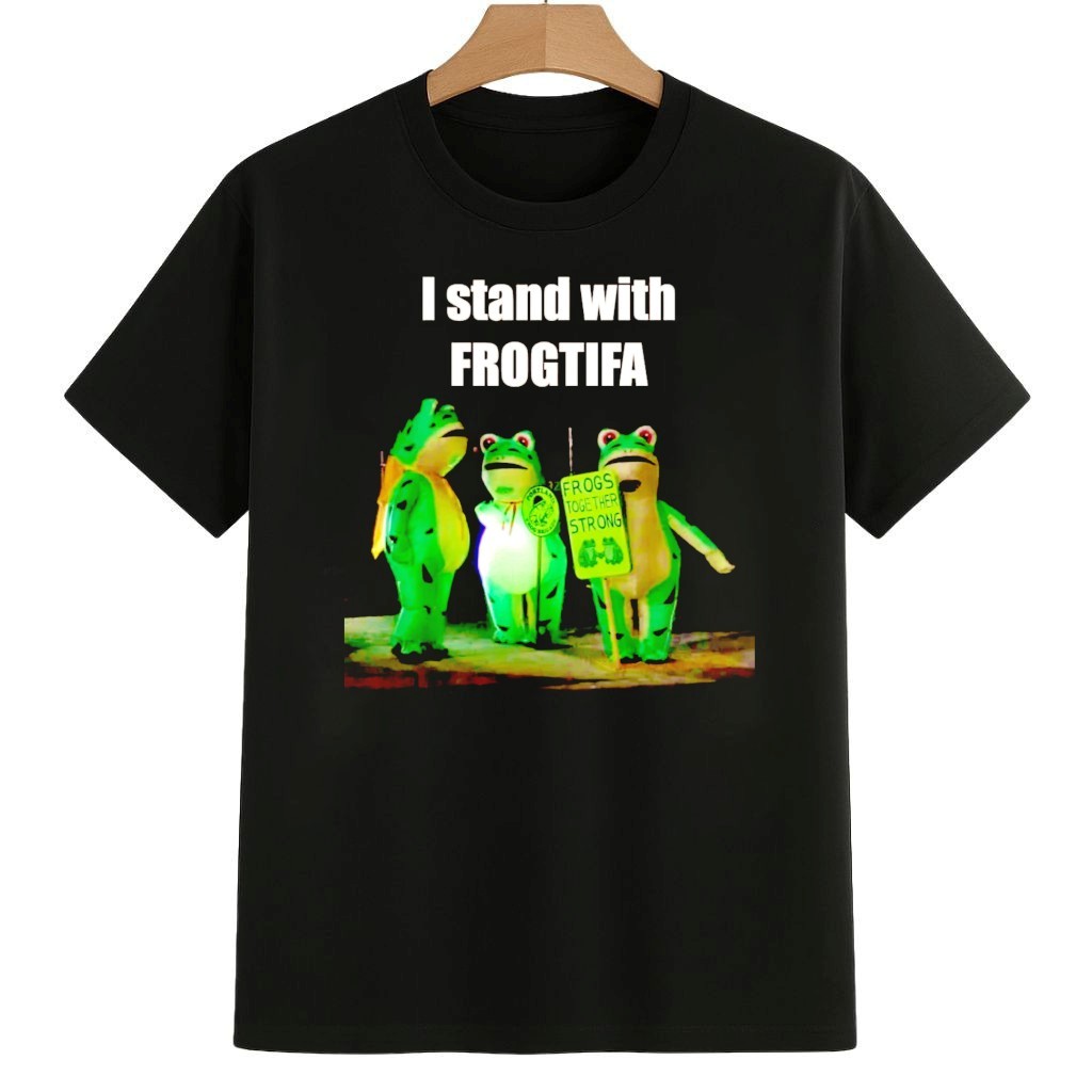 I Stand With Frogtifa Portland Frog Shirt Anti ICE Frog Merch I Stand With Frogtifa Portland Frog Shirt Anti ICE Frog Merch