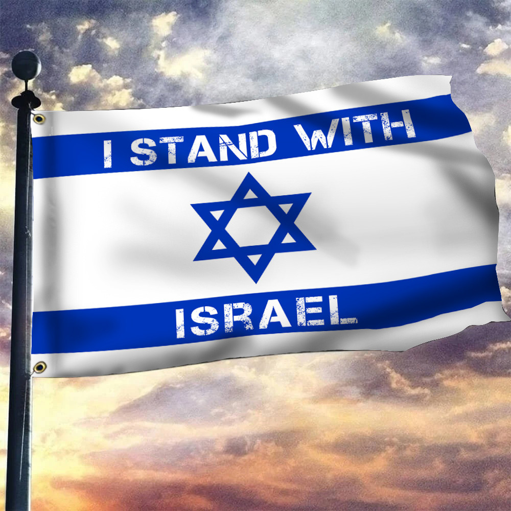 I Stand With Israel Flag Support We Stand With Israel Flags For Sale I Stand With Israel Flag Support We Stand With Israel Flags For Sale