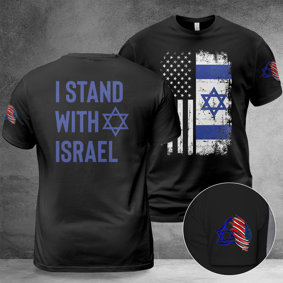 I Stand With Israel shirt Support Pray For Israel T-Shirt Patriotic Clothing I Stand With Israel shirt Support Pray For Israel T-Shirt Patriotic Clothing