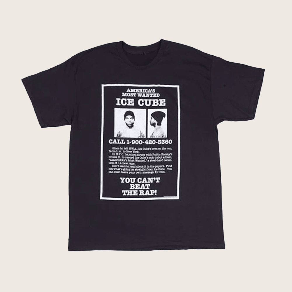 Ice Cube Merch America's Most Wanted T-Shirt Birthday Gifts For Music Lovers