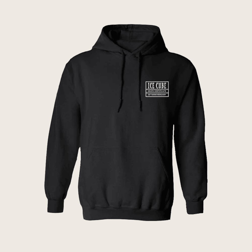 Ice Cube Merch Death Certificate 25th Anniversary Hoodie Best Christmas Gifts For Dad Ice Cube Merch Death Certificate 25th Anniversary Hoodie Best Christmas Gifts For Dad
