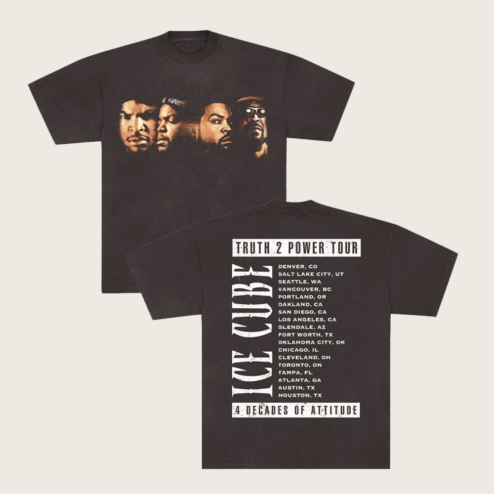 Ice Cube Merch Faces Truth 2 Power Tour T-Shirt Birthday Gifts For Music Lovers Ice Cube Merch Faces Truth 2 Power Tour T-Shirt Birthday Gifts For Music Lovers