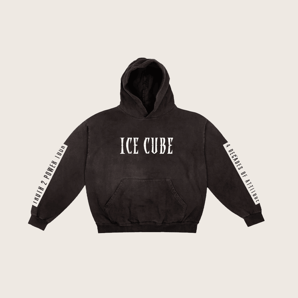 Ice Cube Merch Truth 2 Power Tour Hoodie 4 Decades Of Attitude Hoodie Husband Gifts Ice Cube Merch Truth 2 Power Tour Hoodie 4 Decades Of Attitude Hoodie Husband Gifts