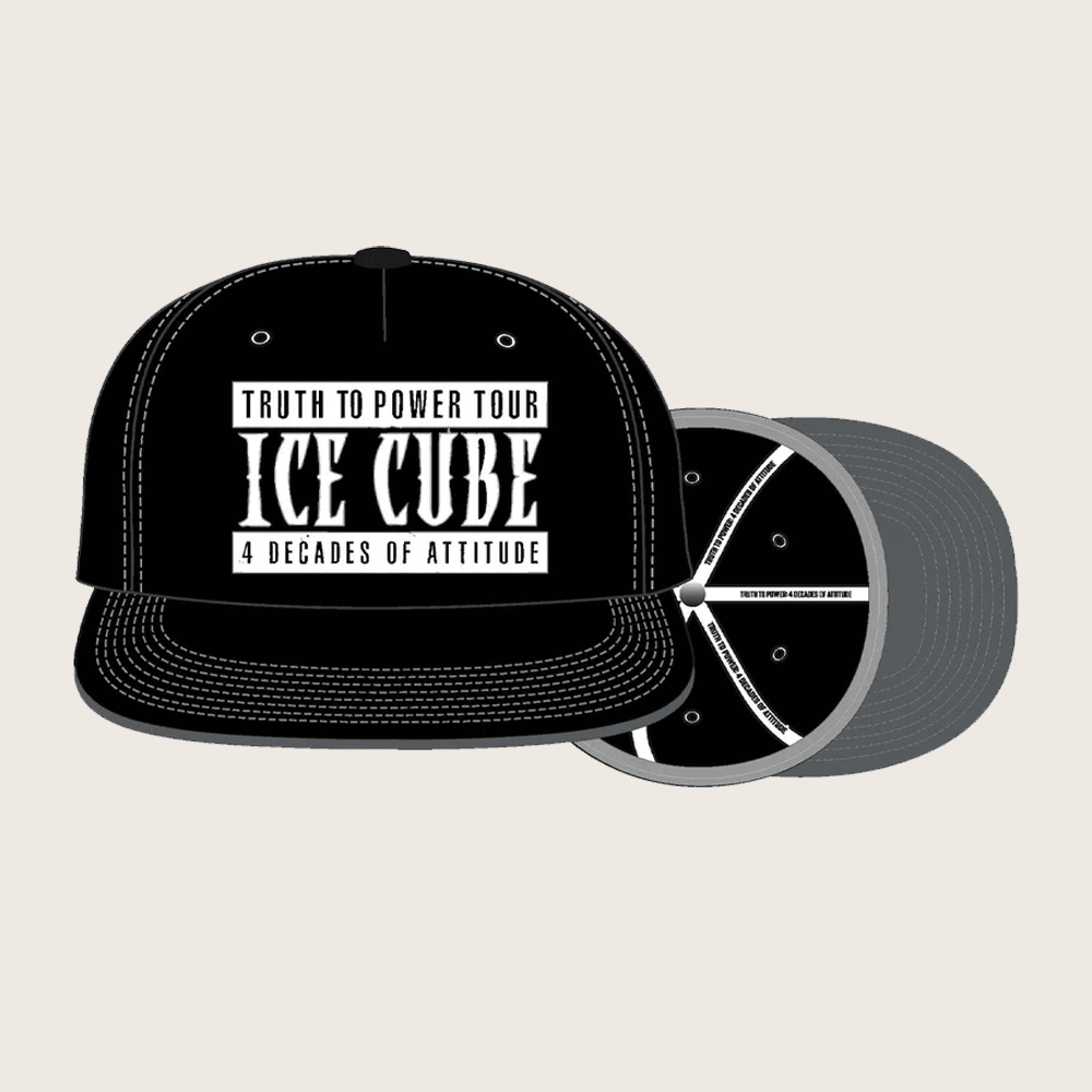 Ice Cube Merch Truth To Power Tour Snapback Hat Gifts For Music Lovers Ice Cube Merch Truth To Power Tour Snapback Hat Gifts For Music Lovers