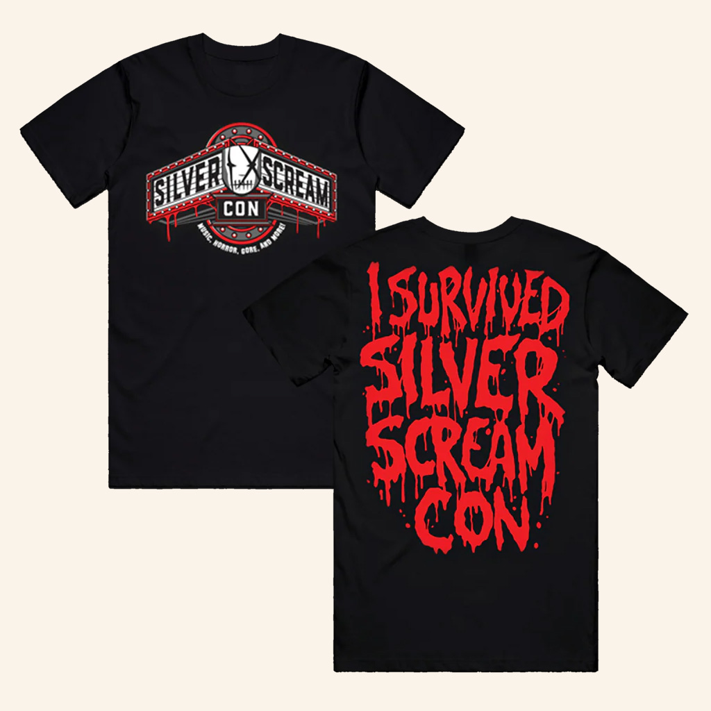 Ice Nine Kills Merch I Survived Silver Scream Con T-Shirt Best Gifts For Horror Lovers
