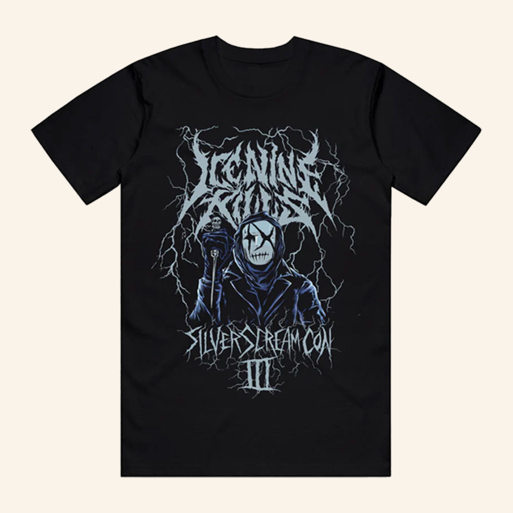 Ice Nine Kills Merch Silver Scream Con III T-Shirt Gift For Horror Lovers Ice Nine Kills Merch Silver Scream Con III T-Shirt Gift For Horror Lovers