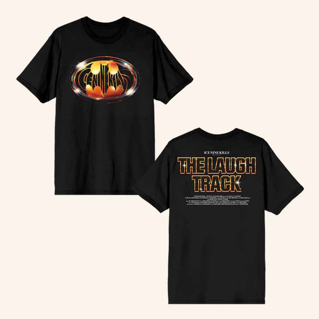 Ice Nine Kills Merch The Laugh Track Black T-Shirt Unique Gifts For Music Lovers Ice Nine Kills Merch The Laugh Track Black T-Shirt Unique Gifts For Music Lovers