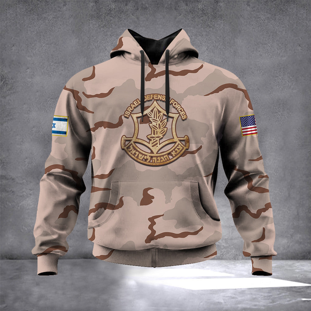 IDF Camo Hoodie United States I Stand With Israel Hoodie IDF Clothing Support Israel Merch IDF Camo Hoodie United States I Stand With Israel Hoodie IDF Clothing Support Israel Merch