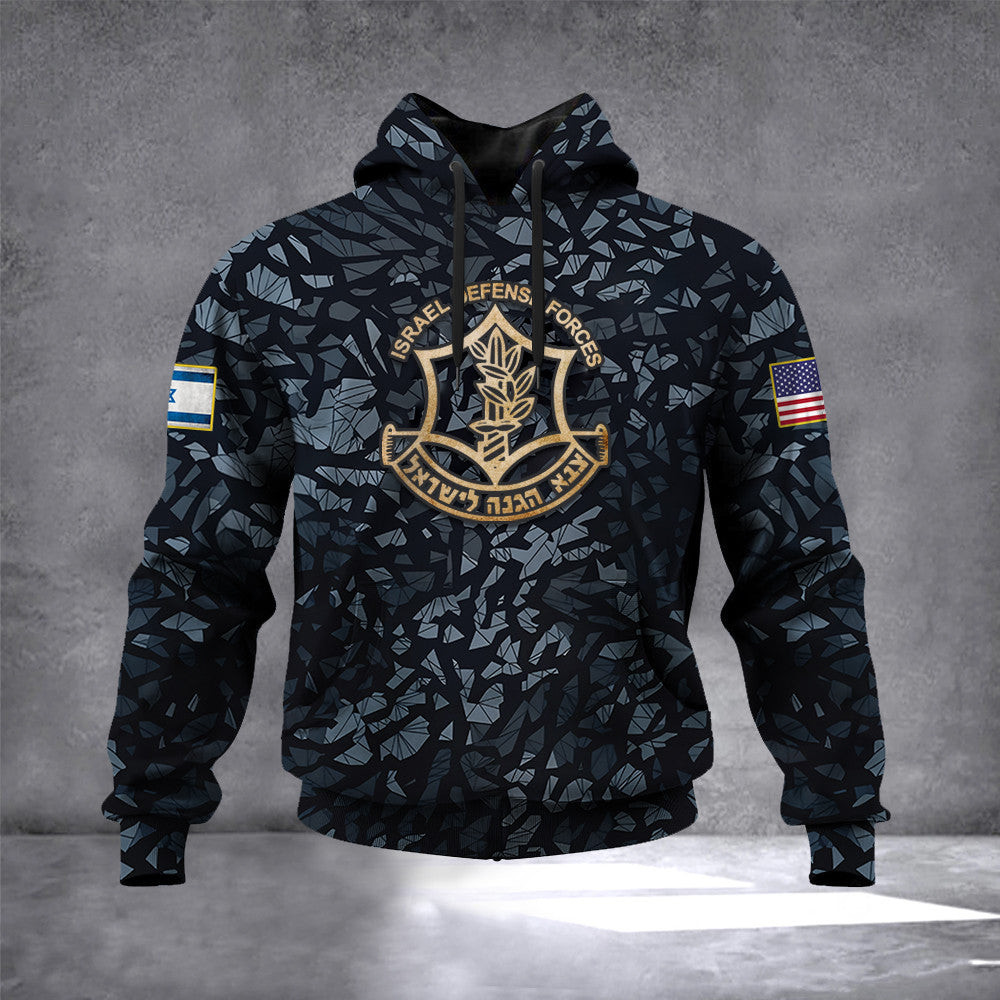 IDF Camo Hoodie United States I Stand With Israel Hoodie IDF Clothing Support Israel Merch IDF Camo Hoodie United States I Stand With Israel Hoodie IDF Clothing Support Israel Merch