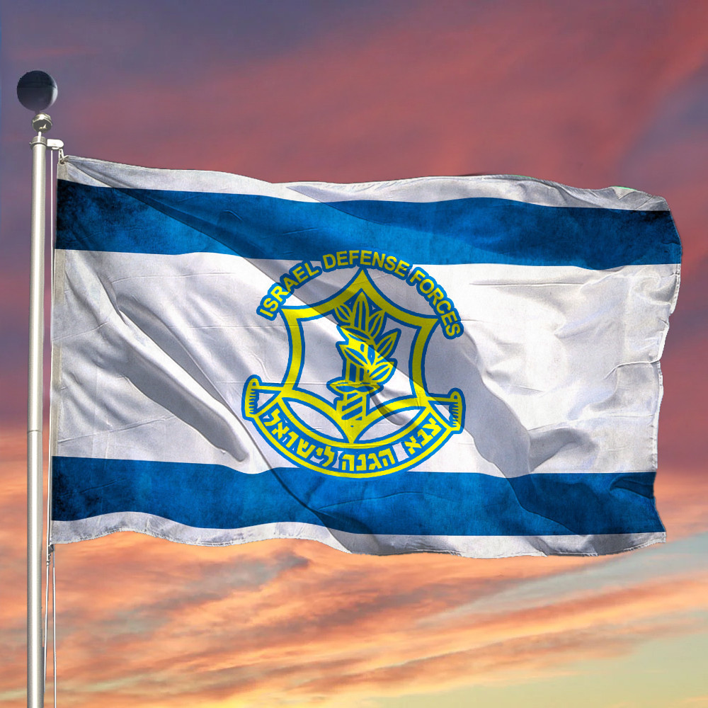 IDF Flag Israel Defense Forces Flag I Stand With You Israel Merch Israeli Army Merchandise IDF Flag Israel Defense Forces Flag I Stand With You Israel Merch Israeli Army Merchandise