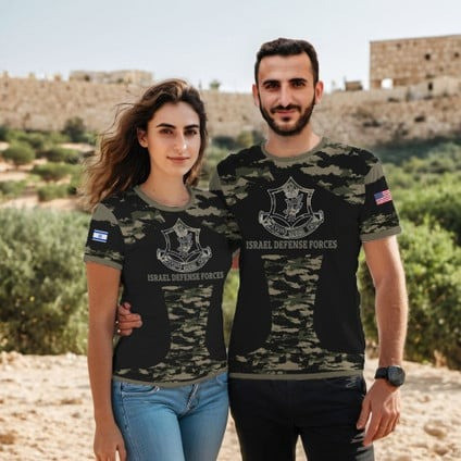 IDF Shirt Israel Defense Forces Clothing USA Stand With Israel Merch IDF Shirt Israel Defense Forces Clothing USA Stand With Israel Merch