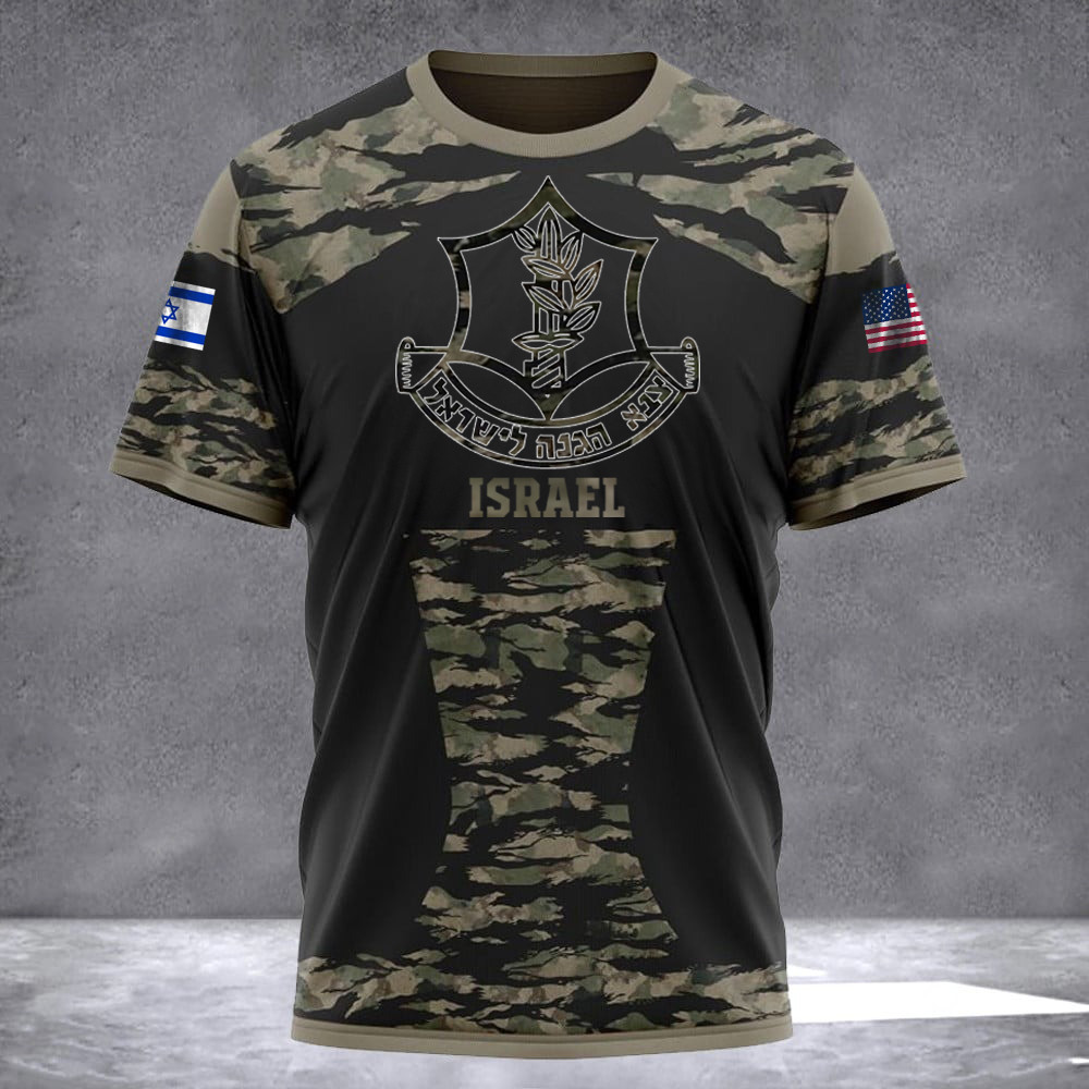 IDF T-Shirt American Stand With You Israel Shirt Camo Clothing Israel Merch IDF T-Shirt American Stand With You Israel Shirt Camo Clothing Israel Merch