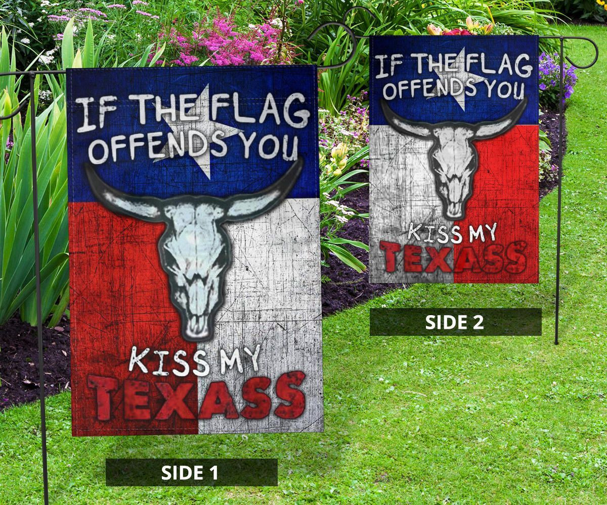 If The Flag Offend You Kiss My Texass Flag Patriotic Humor Texas Inside Outside Decor If The Flag Offend You Kiss My Texass Flag Patriotic Humor Texas Inside Outside Decor