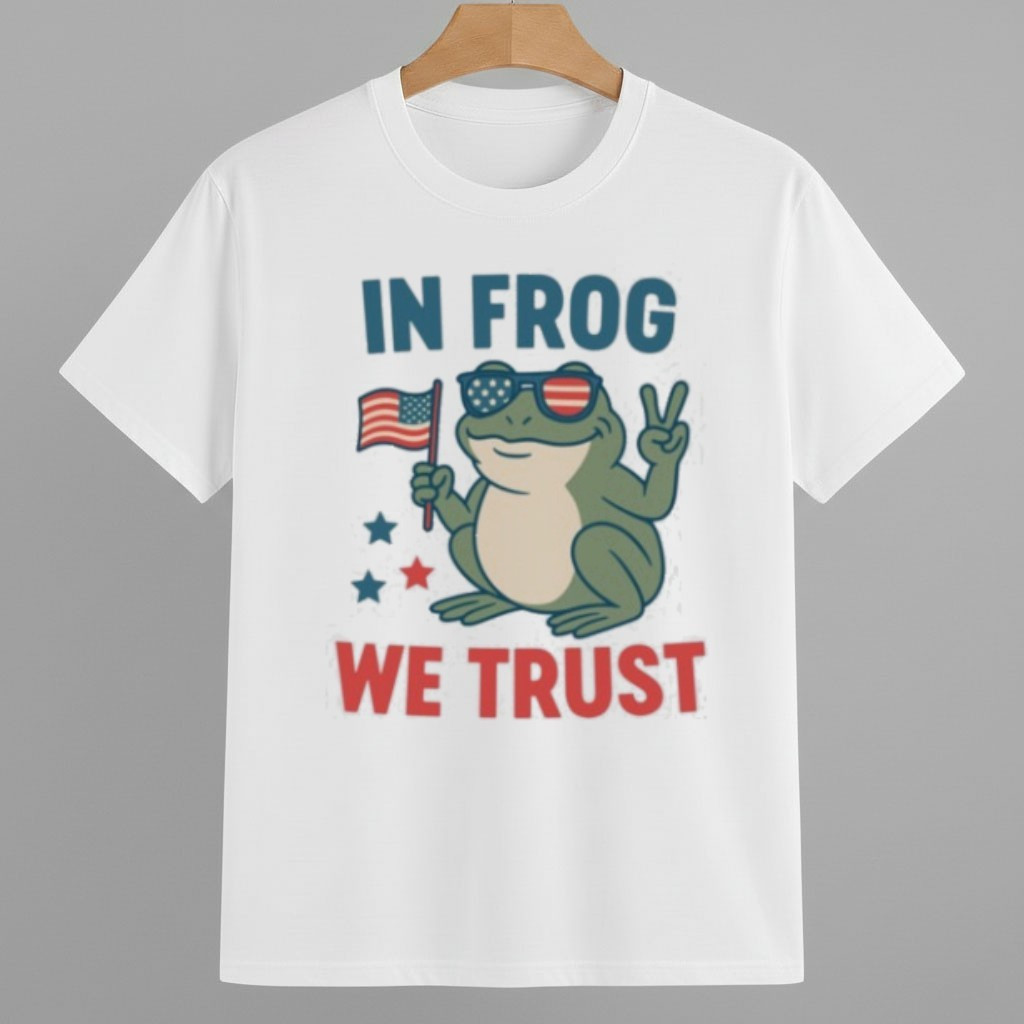 In Frog We Trust Patriotic Portland Frog Protest Anti Fascism Shirt No Kings 8647 Movement Merch In Frog We Trust Patriotic Portland Frog Protest Anti Fascism Shirt No Kings 8647 Movement Merch