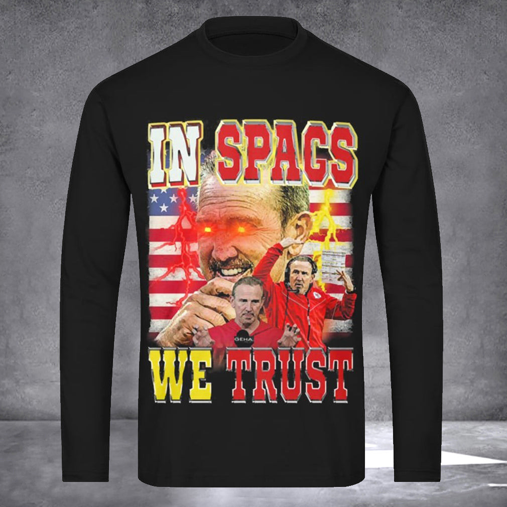 In Spags We Trust Sweatshirt Clothing Gifts For Kansas City Football Fan In Spags We Trust Sweatshirt Clothing Gifts For Kansas City Football Fan