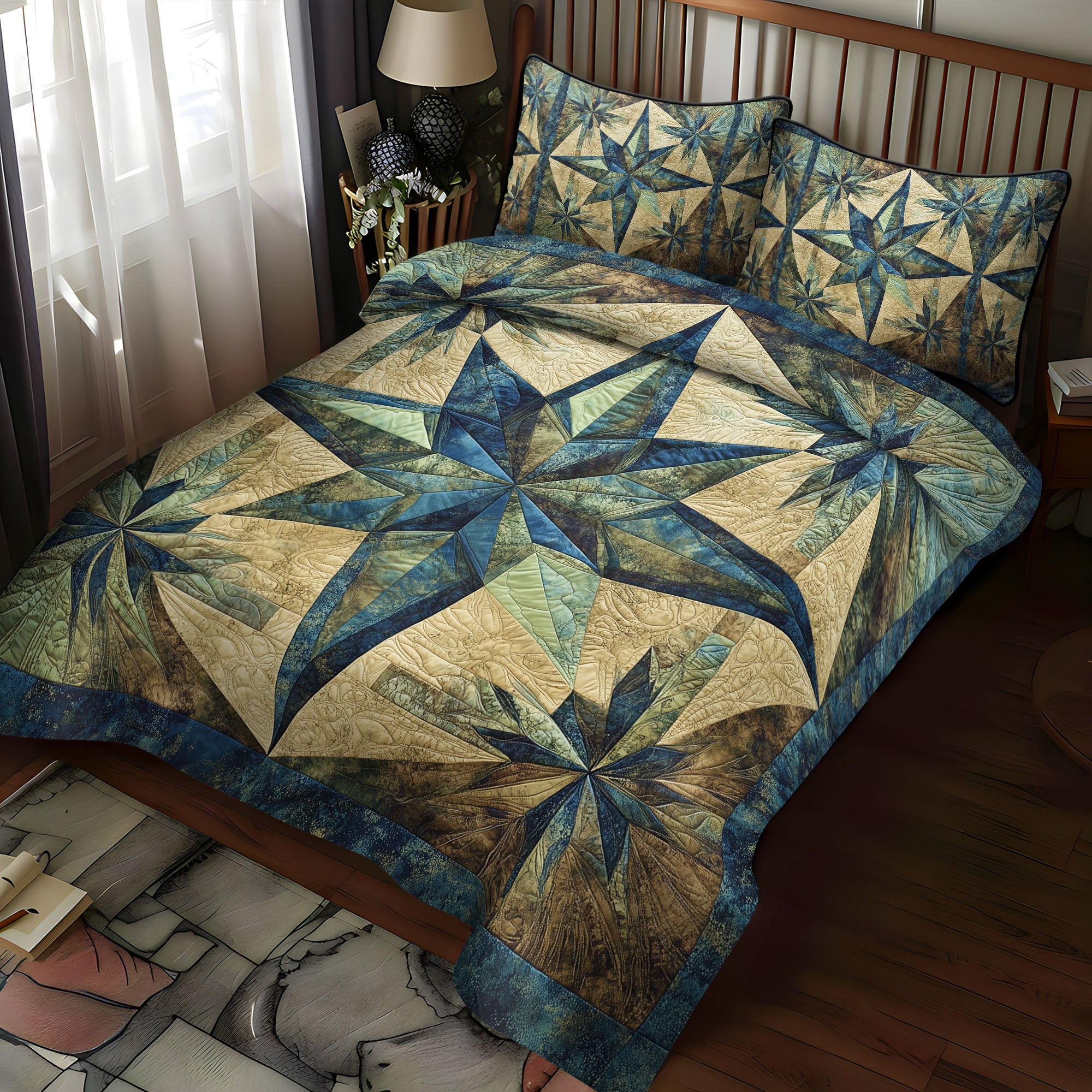 Irish Pride Star Quilted Bedding Set Duvet Cover Bedspreads Best Christmas Gifts For Boyfriend Irish Pride Star Quilted Bedding Set Duvet Cover Bedspreads Best Christmas Gifts For Boyfriend