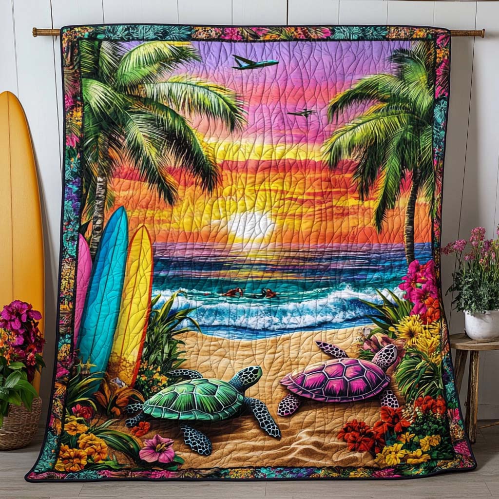 Island Shellscape Quilted Blanket Sofa Throw Blanket Turtle Gift Ideas Island Shellscape Quilted Blanket Sofa Throw Blanket Turtle Gift Ideas