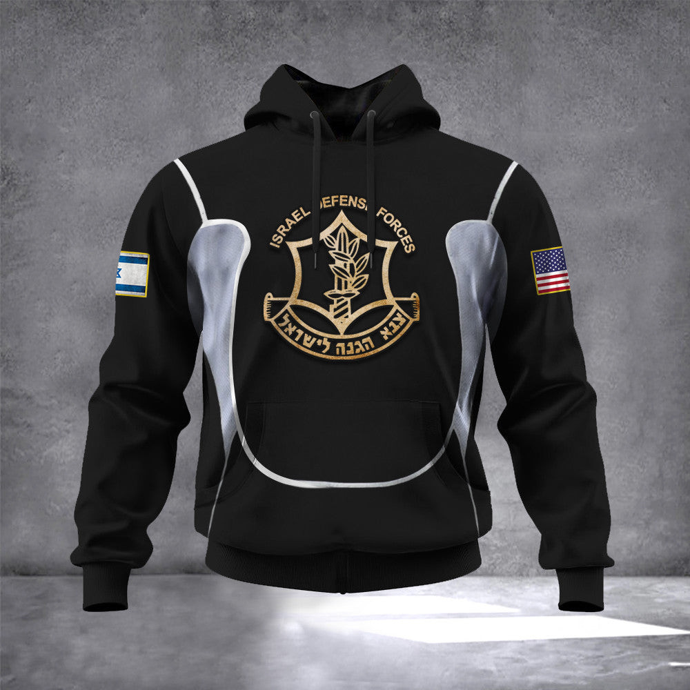 Israel Defense Forces Camo Hoodie USA I Stand With Israel Hoodie Pro Israeli Clothing IDF Military Israel Defense Forces Camo Hoodie USA I Stand With Israel Hoodie Pro Israeli Clothing IDF Military