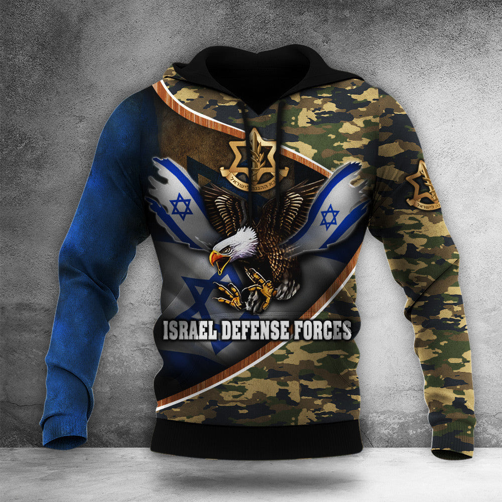 Israel Defense Forces Hoodie American And Israeli Flag Eagle Hoodie Gifts For Israel Lovers Israel Defense Forces Hoodie American And Israeli Flag Eagle Hoodie Gifts For Israel Lovers
