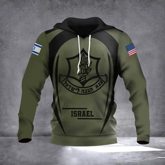Israel Defense Forces IDF Hoodie American I Stand With You Israel Hoodie Gifts For Patriots