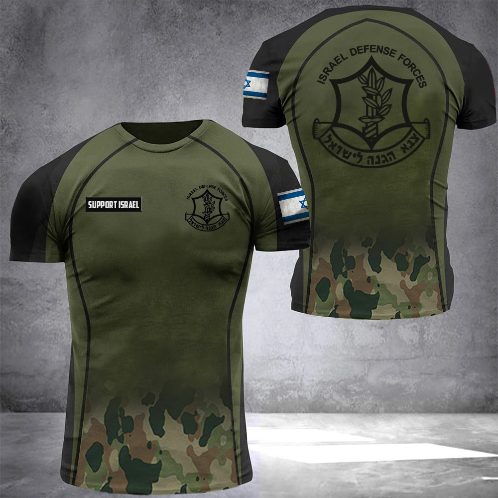 Israeli Army Shirt IDF T-Shirt Support Israel Tee Shirt Israel Defense Forces Clothing Israeli Army Shirt IDF T-Shirt Support Israel Tee Shirt Israel Defense Forces Clothing
