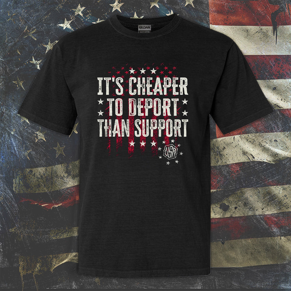It's To Deport Than Support Shirt USA Flag Patriotic Tee Shirt Gifts For Papa It's To Deport Than Support Shirt USA Flag Patriotic Tee Shirt Gifts For Papa