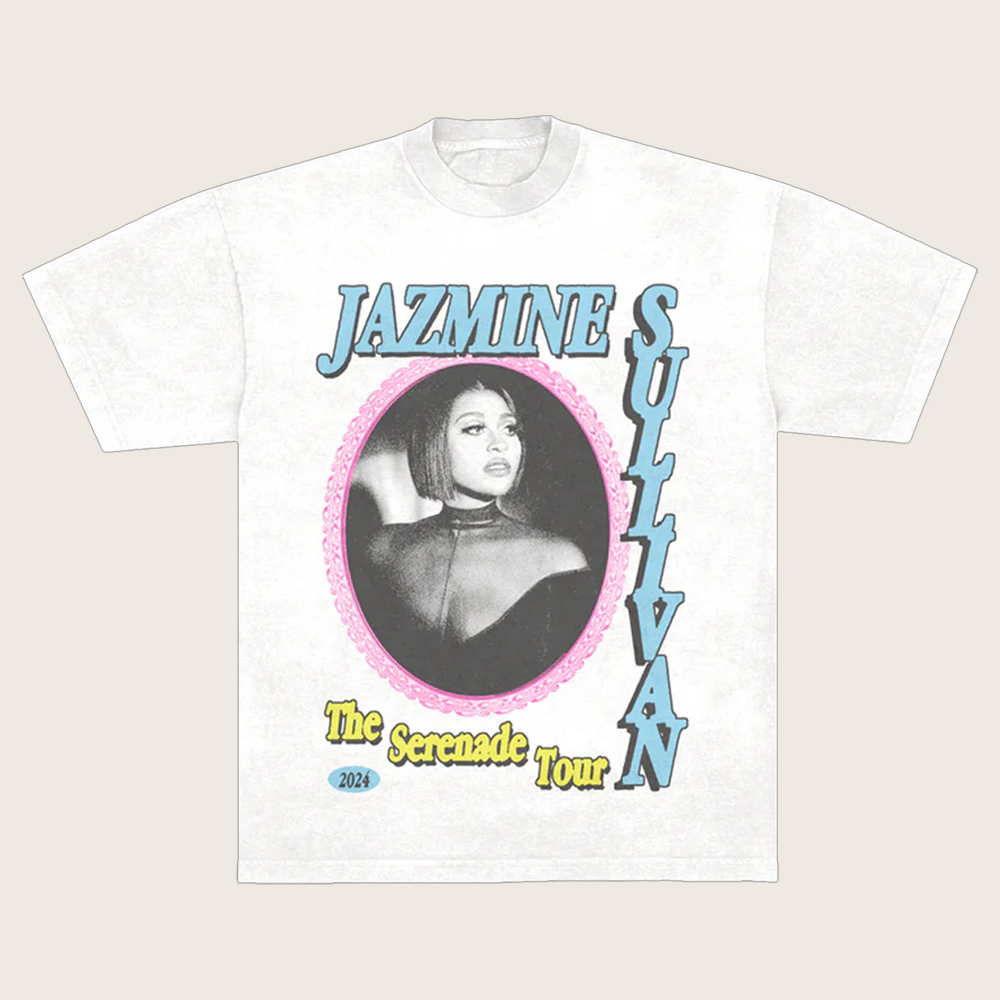 Jazmine Sullivan Merch The Serenade Tour T-Shirt Cool Gifts For Music Lovers Jazmine Sullivan Merch The Serenade Tour T-Shirt Cool Gifts For Music Lovers